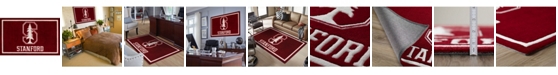 Luxury Sports Rugs Stanford Colst Red 1'8" x 2'6" Area Rug